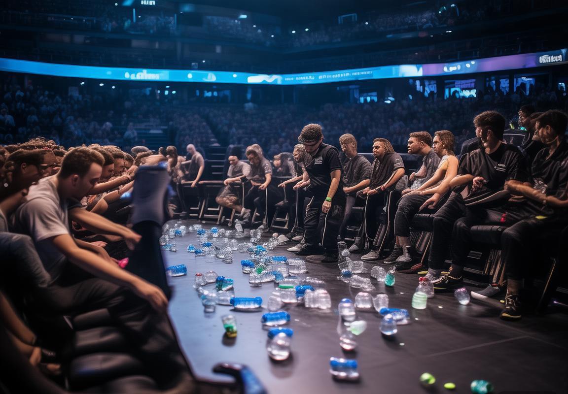 BLAST Premier春季决赛NaVi对阵G2因投掷杂物中断比赛，聚焦电子竞技赛场秩序维护事件